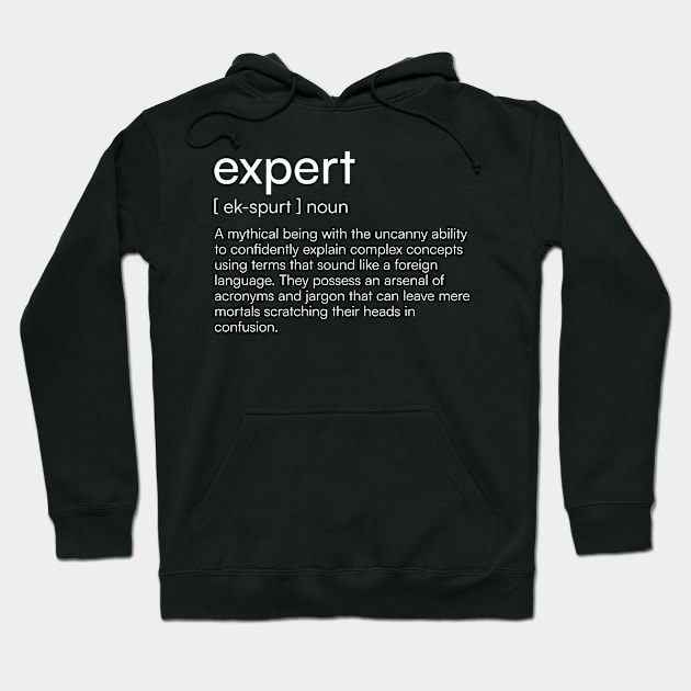 Expert definition Hoodie by Merchgard